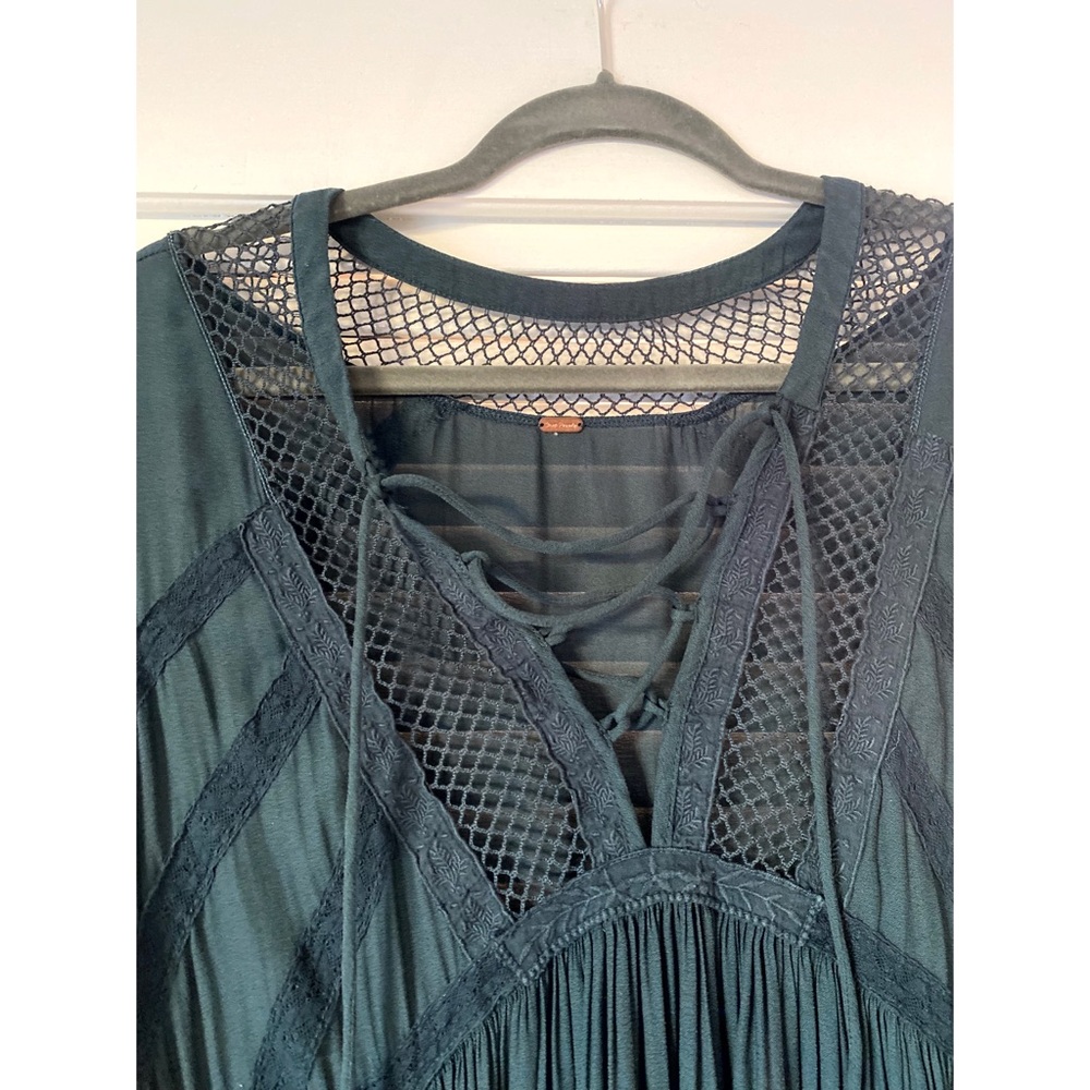 Free People Don't Let Go Flowy Peasant Blouse - Picture 7 of 8